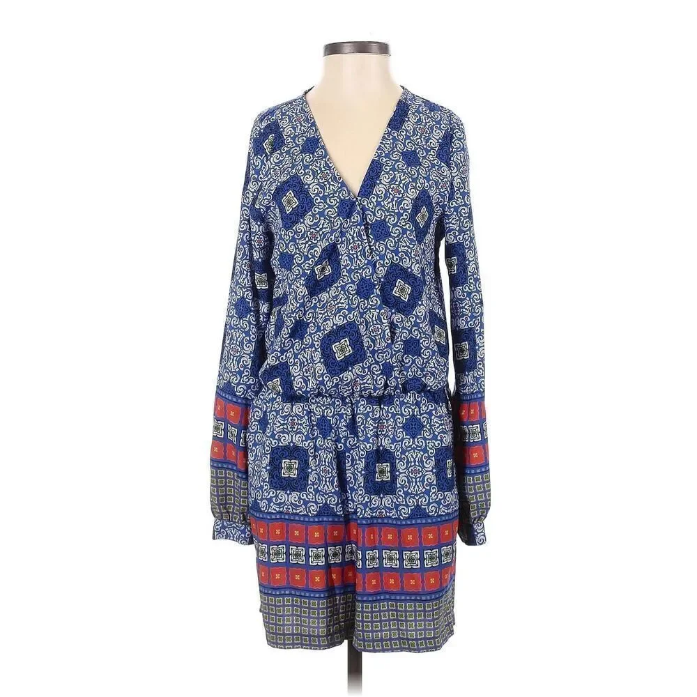 ✨Anthropologie Everleigh Multicolored Sz Medium Romper✨